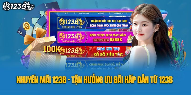 Tổng hợp một số chương trình khuyến mãi 123B đặc sắc